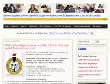 Tablet Screenshot of nairaschools.com